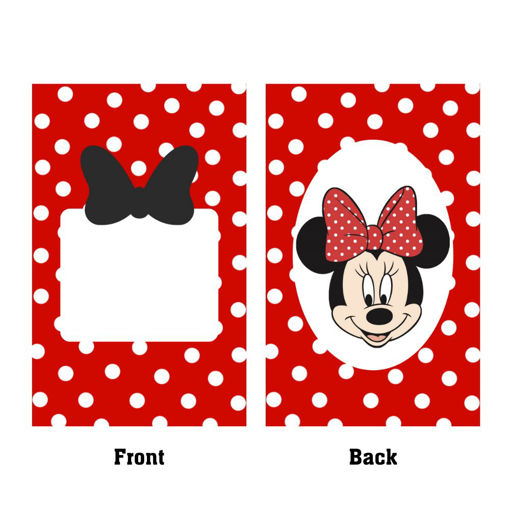 Picture of LUGGAGE TAG (MDF WOOD) MINNIE MOUSE